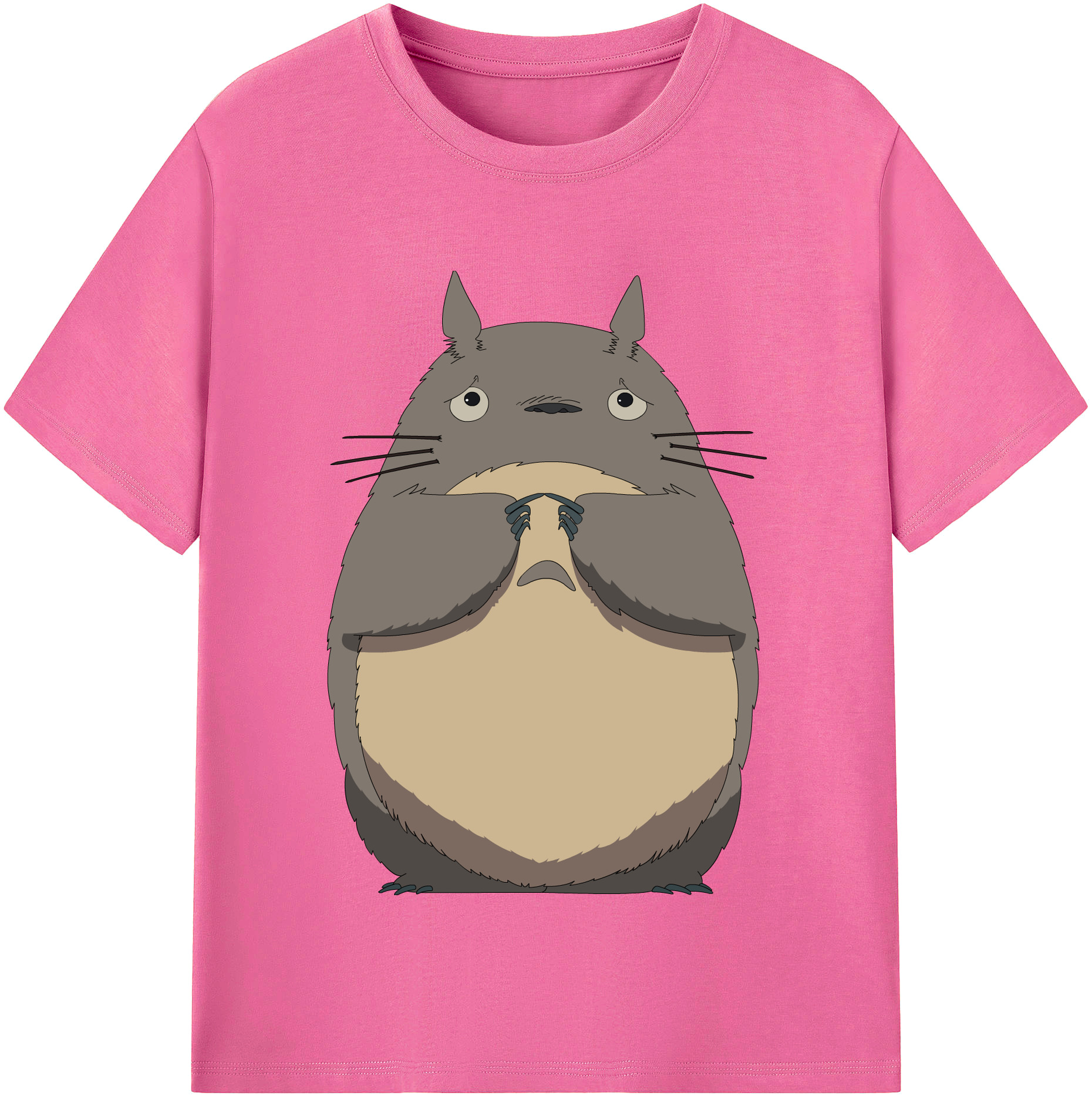 （画像用） となりのトトロ 草壁メイ 草壁サツキ My Neighbor Totoro Satsuki Kusakabe Mei Kusakabe レディースカジュアルプリントTシャツ（綿100％）